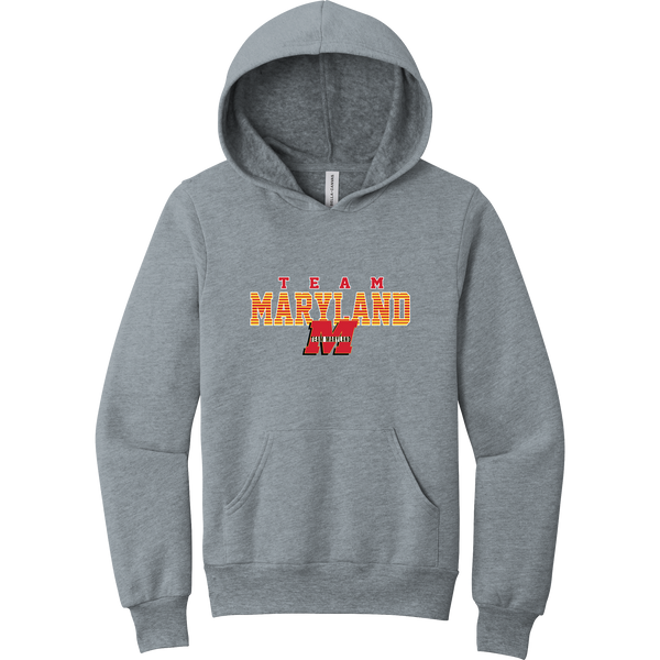 Team Maryland Youth Sponge Fleece Pullover Hoodie
