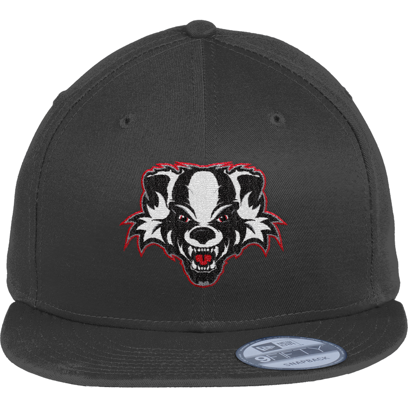 Scary Badgers New Era Flat Bill Snapback Cap
