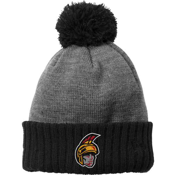 Seacoast Spartans (Ice Hockey) New Era Colorblock Cuffed Beanie