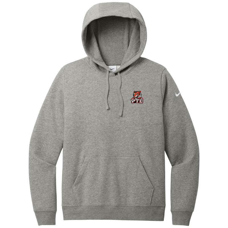 Princeton Tiger Lilies Nike Women's Club Fleece Sleeve Swoosh Pullover Hoodie