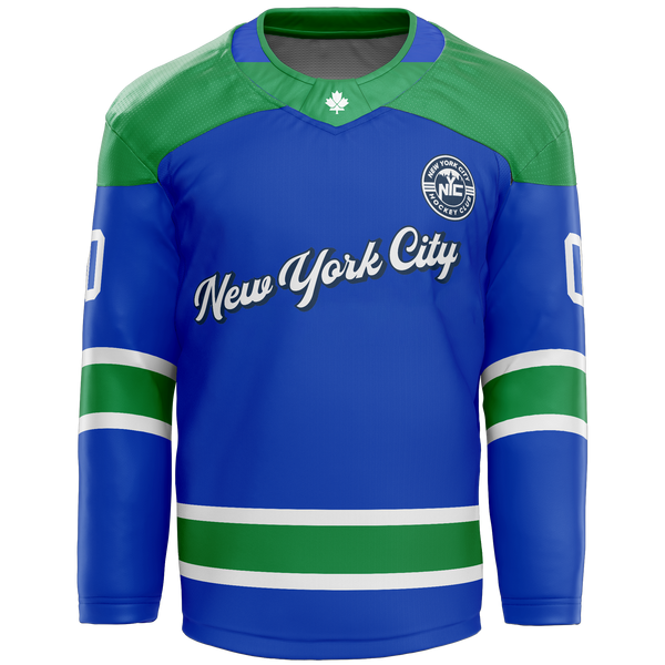 NYC Hockey Club Adult Goalie Cut and Sew Jersey