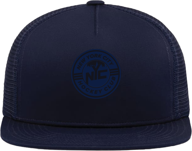 NYC Hockey Club 5-Panel Trucker Snapback Cap