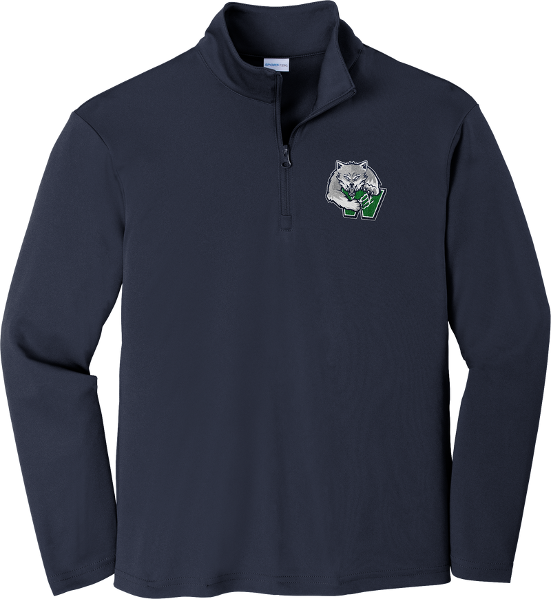 Woodbridge Wolfpack Youth PosiCharge Competitor 1/4-Zip Pullover